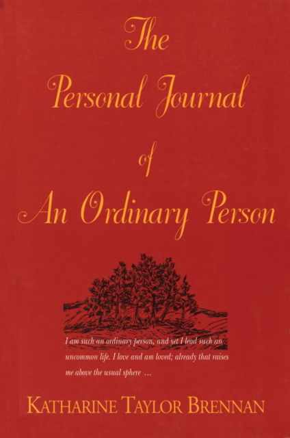 Cover for Katharine Taylor Brennan · The Personal Journal of an Ordinary Person (Paperback Book) (1995)