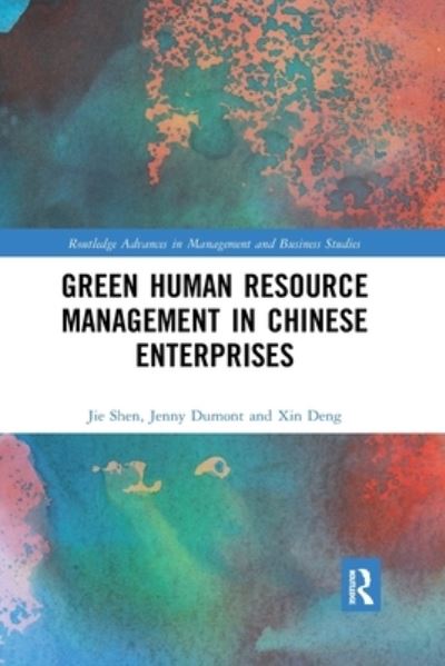 Cover for Jie Shen · Green Human Resource Management in Chinese Enterprises - Routledge Advances in Management and Business Studies (Paperback Book) (2022)