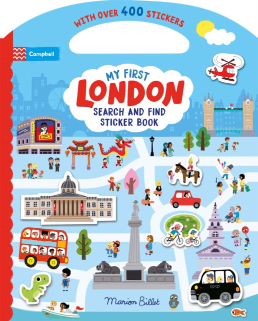 Cover for Campbell Books · My First Search and Find London Sticker Book - Campbell London (Taschenbuch) (2025)