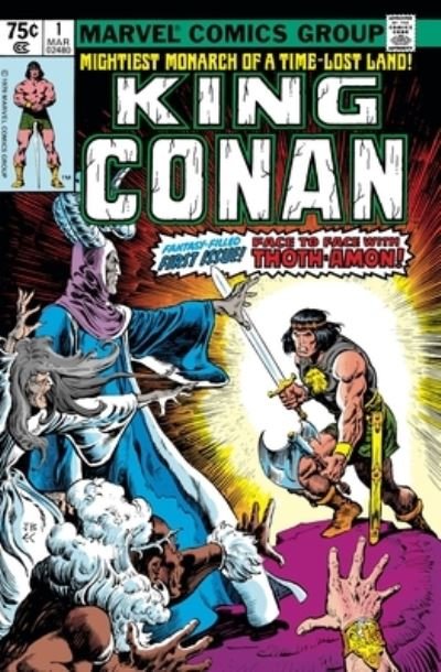 Cover for Roy Thomas · Conan The King: The Original Marvel Years Omnibus Vol. 1 (Hardcover bog) (2022)
