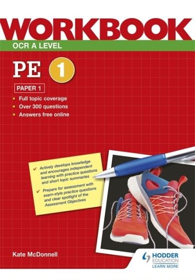 Cover for Kate McDonnell · OCR A Level PE Workbook: Paper 1 (Pocketbok) (2021)