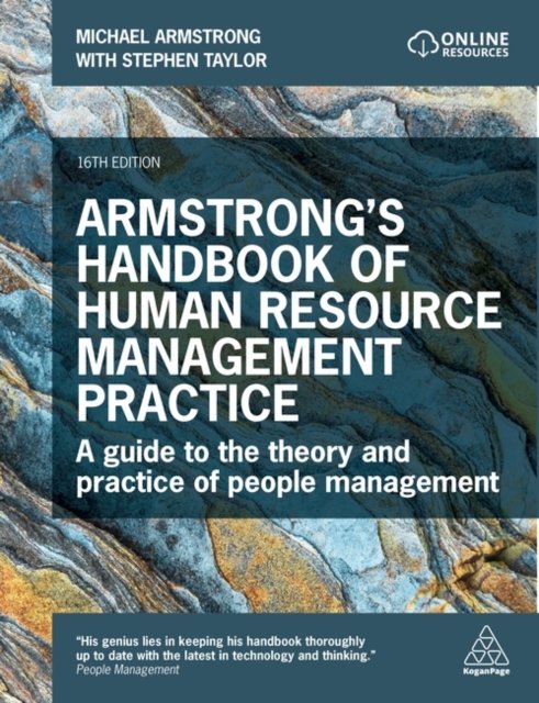Cover for Michael Armstrong · Armstrong's Handbook of Human Resource Management Practice: A Guide to the Theory and Practice of People Management (Hardcover Book) [16 Revised edition] (2023)