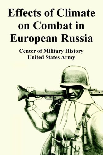 Cover for Center of Military History · Effects of Climate on Combat in European Russia (Taschenbuch) (2005)