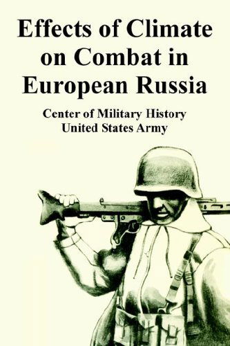 Cover for Center of Military History · Effects of Climate on Combat in European Russia (Paperback Book) (2005)