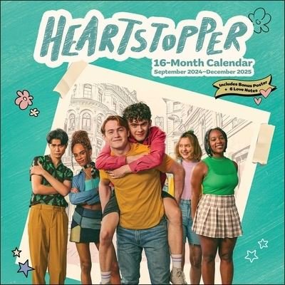Cover for Netflix · Heartstopper 16-Month 2024-2025 Wall Calendar with Bonus Poster and Love Notes (Calendar) (2024)