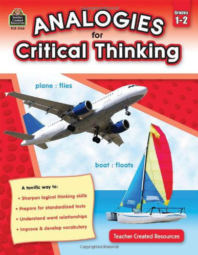 Cover for Ruth Foster · Analogies for Critical Thinking, Grade 1-2 (Paperback Book) (2011)