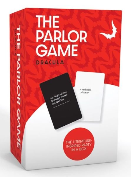 Cover for Gibbs Smith Publisher · Dracula the Parlor Game: A Literature-Inspired Party in a Box (Lernkarteikarten) (2020)