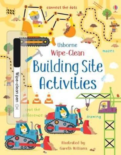 Wipe-Clean Building Site Activities - Wipe-clean Activities - Kirsteen Robson - Books - Usborne Publishing Ltd - 9781474951654 - January 10, 2019