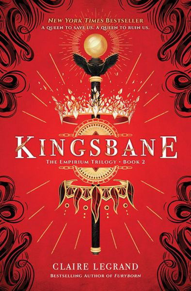 Cover for Claire Legrand · Kingsbane - The Empirium Trilogy (Hardcover Book) (2019)