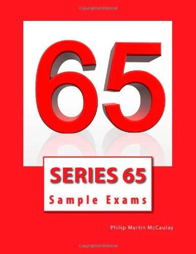 Cover for Philip Martin Mccaulay · Series 65 Sample Exams (Paperback Book) (2014)