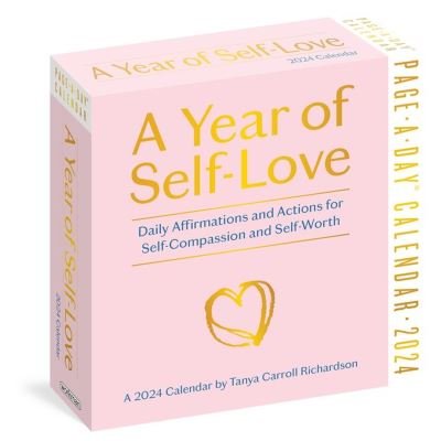 Cover for Tanya Carroll Richardson · Year of Self-Love Page-A-Day Calendar 2024 (Calendar) (2023)