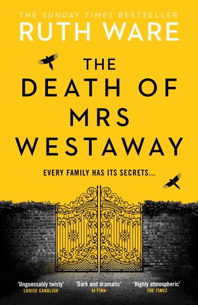 Cover for Ruth Ware · The Death of Mrs Westaway (Pocketbok) (2019)