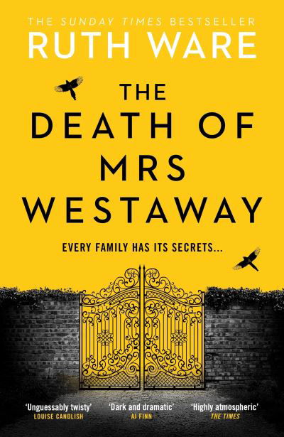 Cover for Ruth Ware · The Death of Mrs Westaway (Pocketbok) (2019)