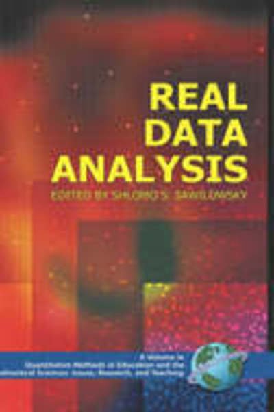 Cover for Shlomo S Sawilowsky · Real Data Analysis (Hc) (Gebundenes Buch) (2006)