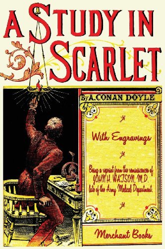 Cover for Arthur Conan Doyle · A Study in Scarlet - Illustrated (Paperback Bog) (2013)