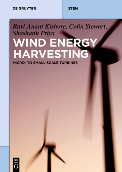 Cover for Kishore · Wind Energy Harvesting (Book) (2018)