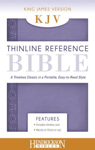 Cover for Hendrickson · KJV Thinline Reference Bible Lilac (Leather Book) (2014)