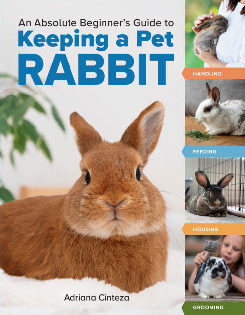 Cover for Adriana Cinteza · An Absolute Beginner's Guide to Keeping a Pet Rabbit: Handling, Feeding, Housing, and Grooming (Paperback Book) (2025)