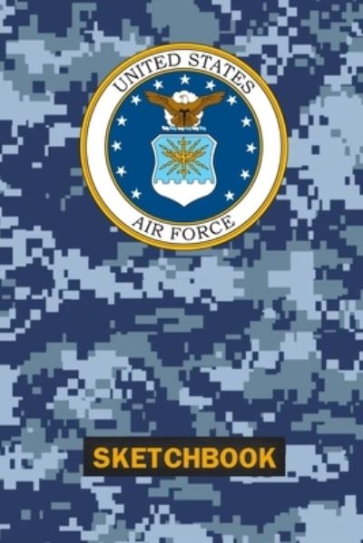 US Air Force Digital Camo Sketchbook - Major Payne - Books - Independently Published - 9781698887654 - October 10, 2019