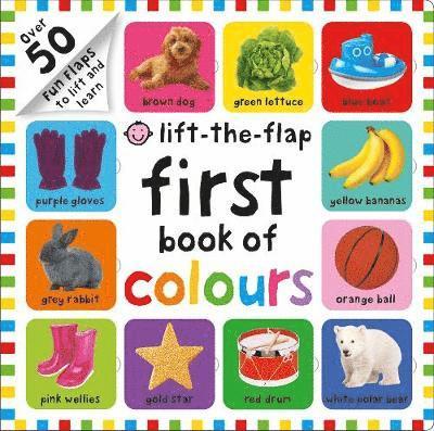 Cover for Roger Priddy · First 100 Lift The Flap Colours - First 100 Lift The Flap (Board book) (2020)