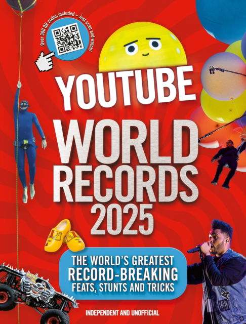 Cover for Adrian Besley · YouTube World Records 2025: The Internet's Greatest Record-Breaking Feats (Hardcover Book) [Updated edition] (2024)