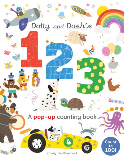 Cover for Patricia Hegarty · Dotty and Dash's 1, 2, 3 (Bok) (2019)