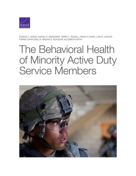 Cover for Eunice C Wong · Behavioral Health of Minority Active Duty Service Members (Paperback Book) (2021)