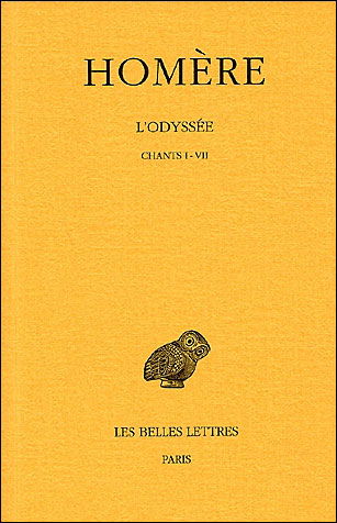 Cover for Homere · L'odyssée: Tome I : Chants I-vii. (Collection Des Universites De France) (French Edition) (Paperback Book) [French, Blg Rei edition] (1924)