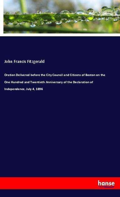 Cover for Fitzgerald · Oration Delivered before the (Buch)