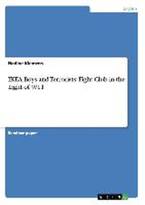 Cover for Nadine Klemens · IKEA Boys and Terrorists: Fight Club in the Light of 9/11 (Paperback Book) (2007)