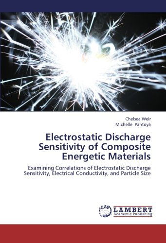 Cover for Michelle Pantoya · Electrostatic Discharge Sensitivity of Composite Energetic Materials: Examining Correlations of Electrostatic Discharge Sensitivity, Electrical Conductivity, and Particle Size (Paperback Book) (2012)