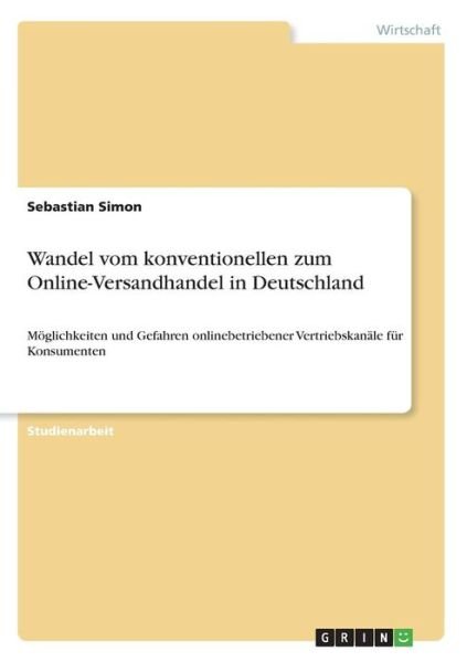 Cover for Simon · Wandel vom konventionellen zum On (Book)