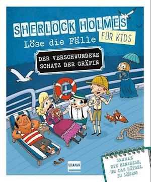 Cover for Sandra Lebrun · Sherlock für Kids – Löse die Fälle – Der verschwundene Schatz der Gräfin (Book) (2024)