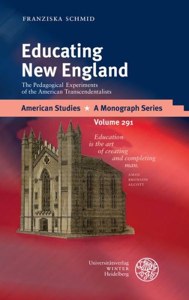 Cover for Schmid · Educating New England (Book) (2018)