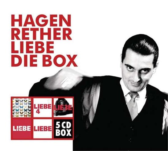 Cover for Rether · Liebe - Die Box, 5 Audio-CDs (Book) [Box set] (2016)