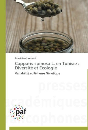 Cover for Ezzeddine Saadaoui · Capparis Spinosa L.  en Tunisie : Diversité et Ecologie (Paperback Book) [French edition] (2018)