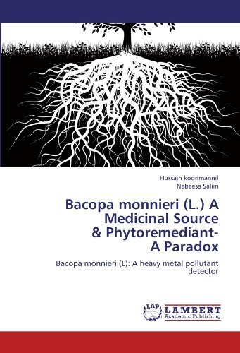 Cover for Nabeesa Salim · Bacopa Monnieri (L.) a Medicinal Source  &amp; Phytoremediant-  a Paradox: Bacopa Monnieri (L): a Heavy Metal Pollutant Detector (Taschenbuch) (2012)