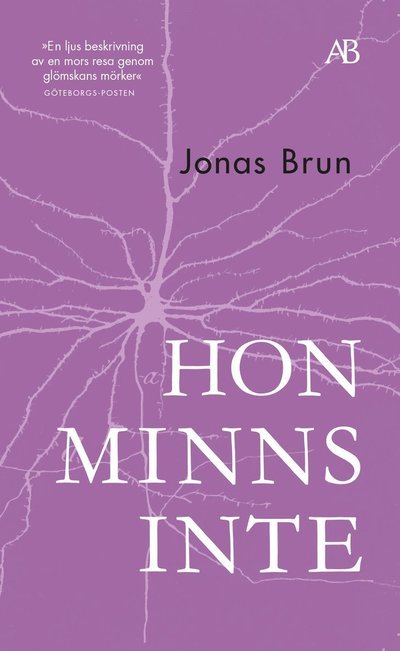 Cover for Jonas Brun · Hon minns inte (Taschenbuch) (2022)