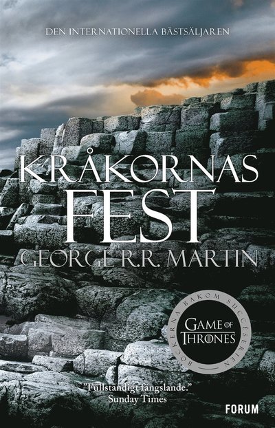 Cover for George R. R. Martin · Sagan om is och eld: Game of thrones - Kråkornas fest (ePUB) (2012)