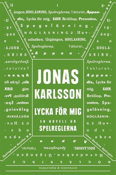 Cover for Jonas Karlsson · Lycka för mig: En novell ur Spelreglerna (ePUB) (2011)