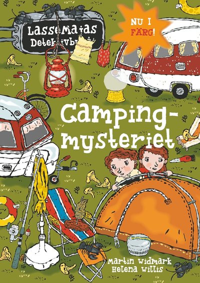 LasseMajas Detektivbyrå: Campingmysteriet - Martin Widmark - Kirjat - Bonnier Carlsen - 9789179751654 - perjantai 28. elokuuta 2020