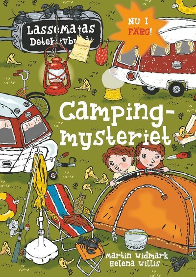 Cover for Martin Widmark · LasseMajas Detektivbyrå: Campingmysteriet (Innbunden bok) (2020)