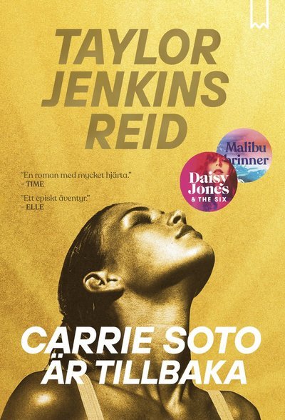 Cover for Taylor Jenkins Reid · Carrie Soto är tillbaka (Bound Book) (2024)