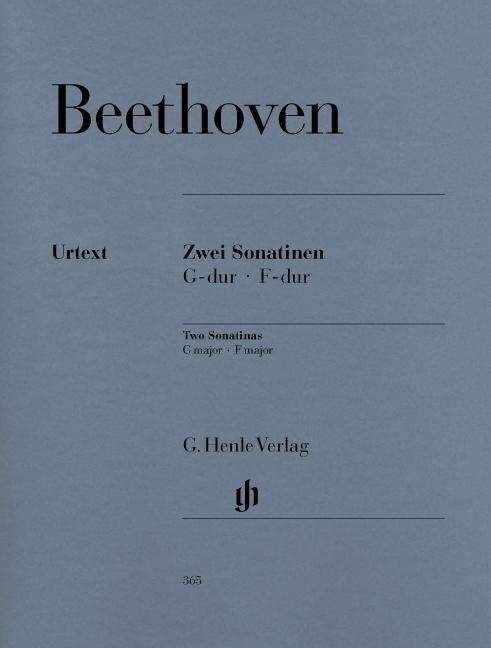 Cover for Beethoven · 2 Sonatinen Klav.Anh.5.HN365 (Bok) (2018)