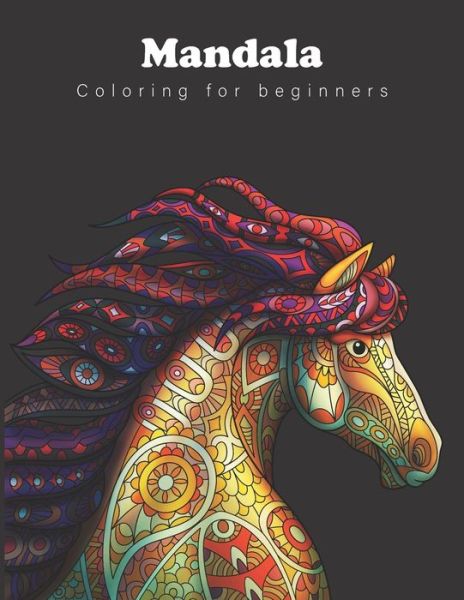 Cover for Abc Coloriage · Mandala Coloring for Beginners (Taschenbuch) (2020)