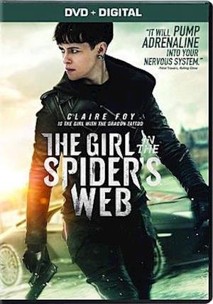 Cover for Girl in the Spider's Web: New Dragon Tattoo Story (DVD) (2019)