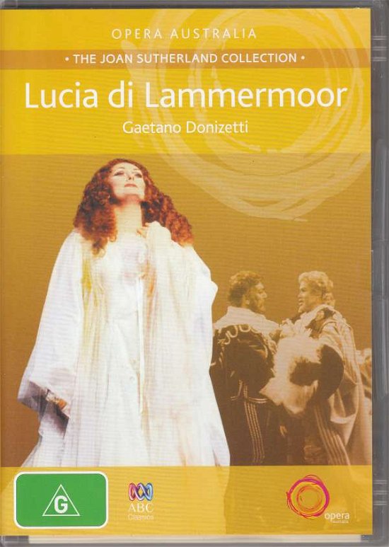 Cover for Joan Sutherland · Lucia Di Lammermoor (DVD) (2010)