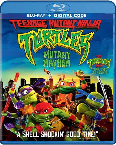 Cover for Teenage Mutant Ninja Turtles: Mutant Mayhem [Blu · Teenage Mutant Ninja Turtles: Mutant Mayhem (Blu-ray) (2023)