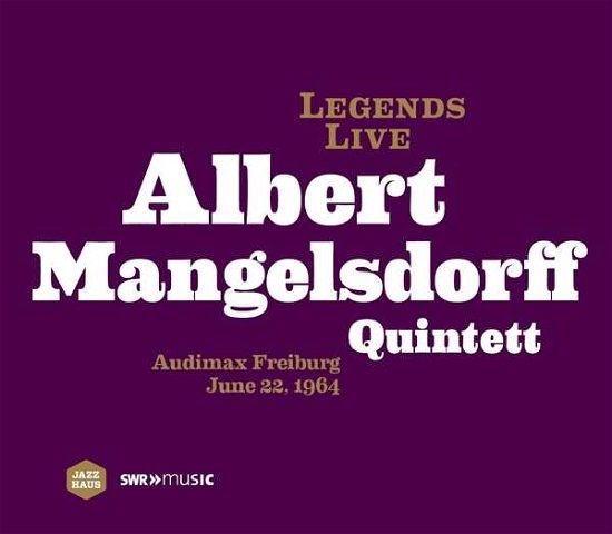Cover for Albert Mangelsdorff · Albert Mangelsdorff Quintett (CD) (2016)