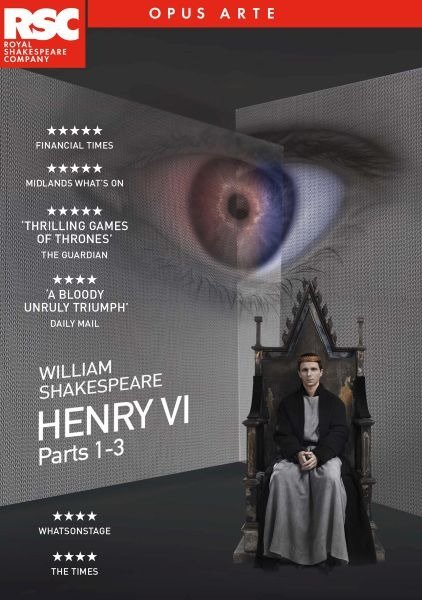 Cover for Royal Shakespeare Company · Henry Vi Parts 1-3 (DVD) (2023)